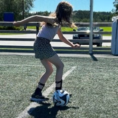 Bilder fra årets Tine Fotballskole